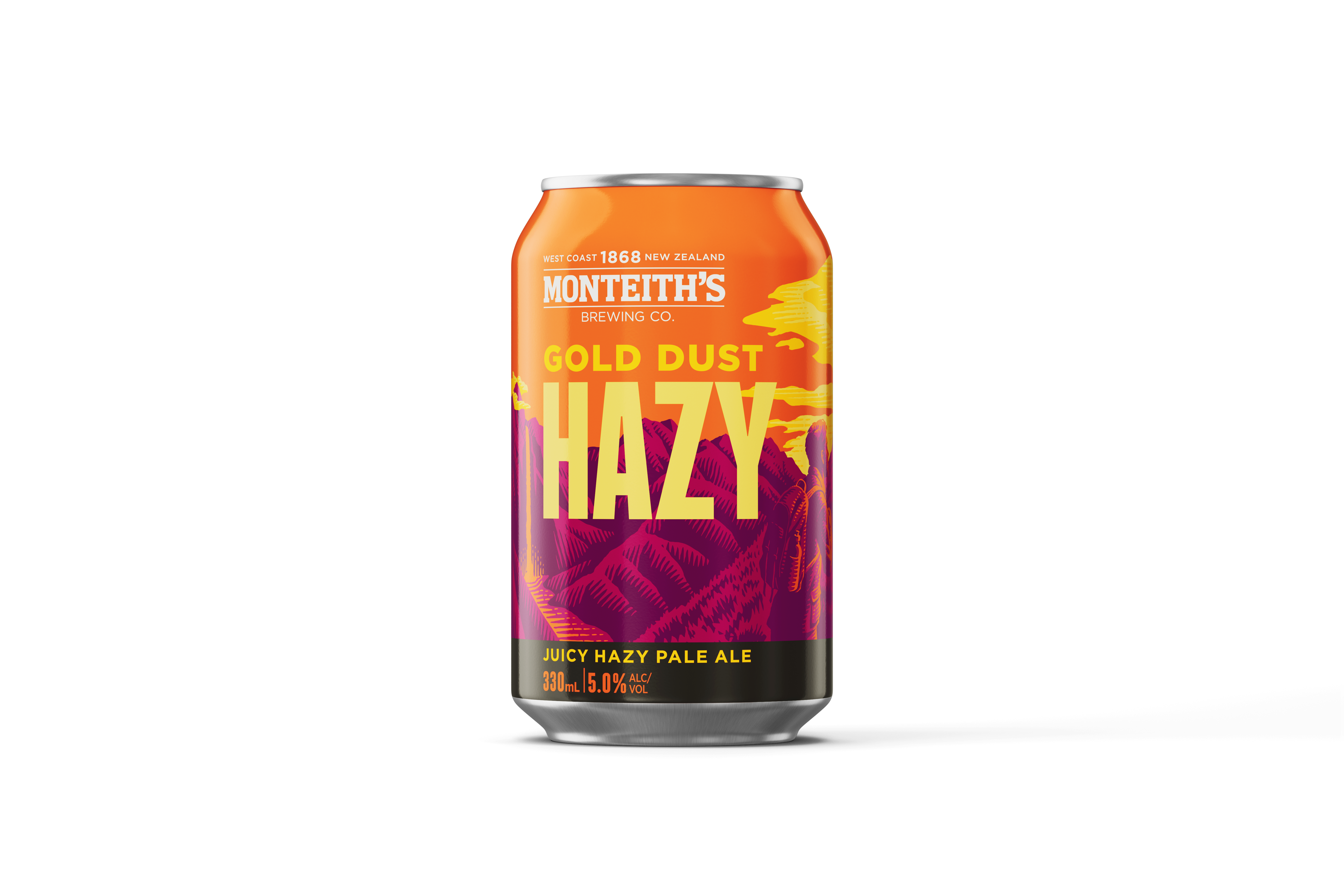 Monteiths Golddust Can Front